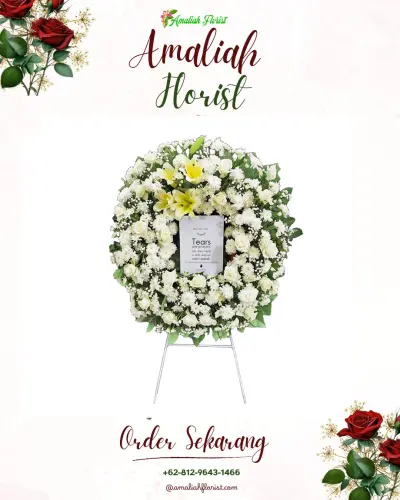 Krans Bunga Duka Cita di Anaiwoi